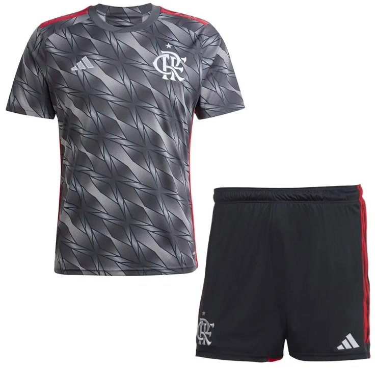 Kit infantil III Flamengo 2024 Adidas oficial